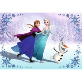 Puzzle Frozen surori pentru totdeauna 2x24 piese